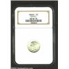Image 1 : 1942/1 10C MS64 Full Bands NGC. FS-010.7. The first of two stellar 1942 overdate Dimes in this sale,