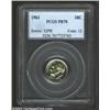 Image 1 : 1961 10C PR70 PCGS. A lightly toned Superb Gem, flawlessly struck with pristine surfaces. A seemingl