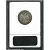 Image 2 : 1875 20C AU50 ANACS. The obverse has dusky cobalt-blue and russet patina, while the reverse has a br