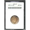 Image 1 : 1875-S 20C MS62 ANACS. A strong candidate for inclusion in a Mint State type set, this interestingly