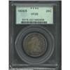 Image 1 : 1806/5 25C VF20 PCGS. B-1, R.2. The dies were originally used for 1805 Browning-4. No attempt was ma