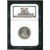 Image 1 : 1857 25C MS65 NGC. The 1857 is a common No Motto Quarter with some 9.6 million pieces minted. A coup