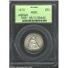 Image 1 : 1873 25C Arrows MS65 PCGS. In the case of most series in U.S. coinage history, it is the Philadelphi