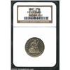 Image 1 : 1862 25C PR63 Cameo NGC. Complete needle-sharp striking details and lightly toned with significant c