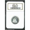 Image 1 : 1876 25C PR66 Cameo NGC. Untoned (or essentially so) with a bright, silver-white sheen, the surfaces