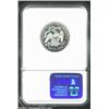 Image 2 : 1876 25C PR66 Cameo NGC. Untoned (or essentially so) with a bright, silver-white sheen, the surfaces