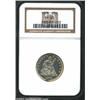 Image 1 : 1878 25C PR63 NGC. Lightly toned in gold with a single toning spot located under the date. Nicely mi