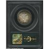 Image 2 : 1908 25C MS64 PCGS. An original coin that displays mostly brilliant centers that are surrounded by d