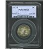 Image 1 : 1912-S 25C MS64 PCGS. Rich speckles of sea-green and copper-gold patina enrich the margins of this l