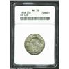 Image 1 : 1916 25C AU50 ANACS. Only 52,000 Quarters were struck in this first year with the modified MacNeil d