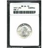 Image 1 : 1917 25C Type Two MS64 Full Head ANACS. Boldly struck with bright, untoned surfaces. The luster is p