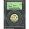Image 1 : 1917-S 25C Type Two MS65 PCGS. A lustrous Gem that has light yellow-green patina and beautifully pre