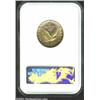 Image 2 : 1918-S 25C MS63 Full Head NGC. The obverse has olive and lilac colors, while the lower reverse has v
