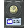 Image 2 : 1925 25C MS66 PCGS. Iridescent honey-gold patina competes with pale lilac colors for territory. The.
