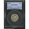 Image 1 : 1927-S 25C XF45 PCGS. Glittering luster hugs the borders of this greenish-gray example. A wispy pins