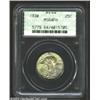 Image 1 : 1930 25C MS64 Full Head PCGS. The otherwise golden-gray surfaces exhibit some dappled russet shading