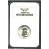 Image 1 : 1944-S 25C MS67 NGC. Mostly brilliant and exceptionally lustrous. Nearly perfect surfaces.From the C