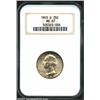 Image 1 : 1945-D 25C MS67 NGC. Light, even pastel toning covers each side with strong underlying mint luster.F