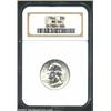 Image 1 : 1946 25C MS66 NGC. A lustrous and nicely struck Gem that has whispery streaks of gold color in the f