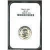 Image 1 : 1946-D 25C MS67 NGC. Pastel speckles of powder-blue and tan patina add to the attraction of this lus