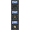 Image 1 : 1950-S 25C MS66 PCGS, golden-brown, sea-green, and rose colors frame the brilliant centers, AMERICA.