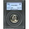 Image 1 : 1962 25C PR70 PCGS. Miniscule flecks of gold and charcoal-russet patina are noted on this spectacula