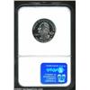 Image 2 : 2001-S 25C Silver New York PR70 NGC. The black and white contrast is startling on both sides of this