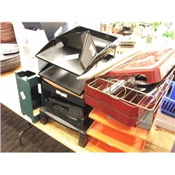 MONITOR STAND, DESK TRAYS, FILE SORTERS, ACCORDIAN FILE