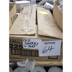 SHERRY/PORT GLASSES - BOX