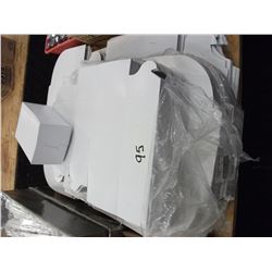 WHITE TAKE OUT BOXES - PILE