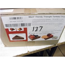 TRENDY TRIANGLE TARTLETS (CHOCO) - BOX
