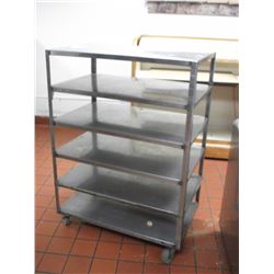 MM - STAINLESS STEEL MULTI TIER CART
