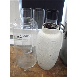 ASSORTED VASES (5)