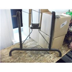 ASSORTED FOLDING TABLE LEGS (7)