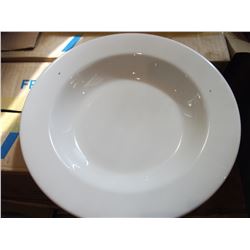 RIMMED CEREAL BOWLS AND NAPPIES - CONTENTS OF TUB