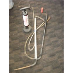 MASTER PLUMBER PLUNGER, PLUMBING SNAKES (3)