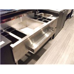A58 - STAINLESS STEEL JOCKEY STATION/SINGLE BAR SINK