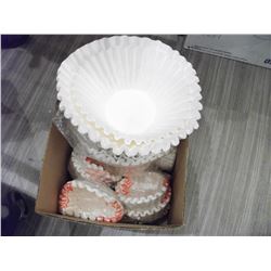 ASSORTED COFFEE FILTERS - CONTENTS OF BOX