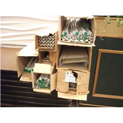 FLUORESCENT LIGHT BULBS AND COVERS - CONTENTS OF SEVEN BOXES