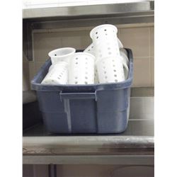 TOTE WITH SILVERWARE CONTAINERS