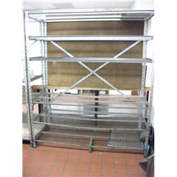 SIX SHELF STANDS (2)