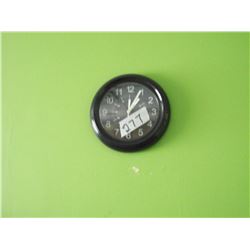 THREE BULLETIN BOARDS, CLOCK