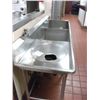 Image 1 : K - STAINLESS STEEL DOUBLE SINK WITH GARBERATOR SLOT
