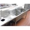 Image 2 : K - STAINLESS STEEL DOUBLE SINK WITH GARBERATOR SLOT