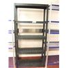 Image 1 : BLACK PLASTIC STORAGE SHELF