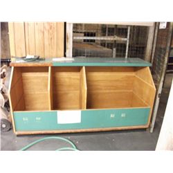 WOOD SORTING BINS (2)