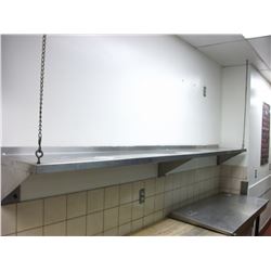 SS - STAINLESS STEEL SHELF