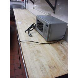 BB - ARNETT BUTCHER BLOCK TABLE WITH DRAWER