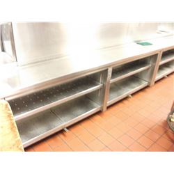 A19 - STAINLESS STEEL PLATE SHELVES