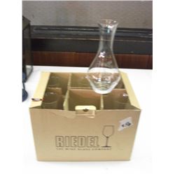 GLASS WINE CARAFE'S - BOX